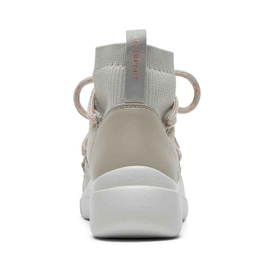 Rockport Women's R-Evolution Washable Quilted Bootie Grey