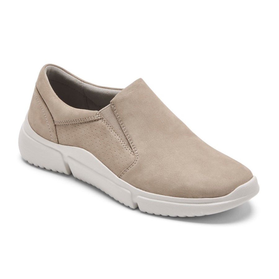 Rockport Women's R-Evolution Washable Slip-On Sneaker Dove Washable