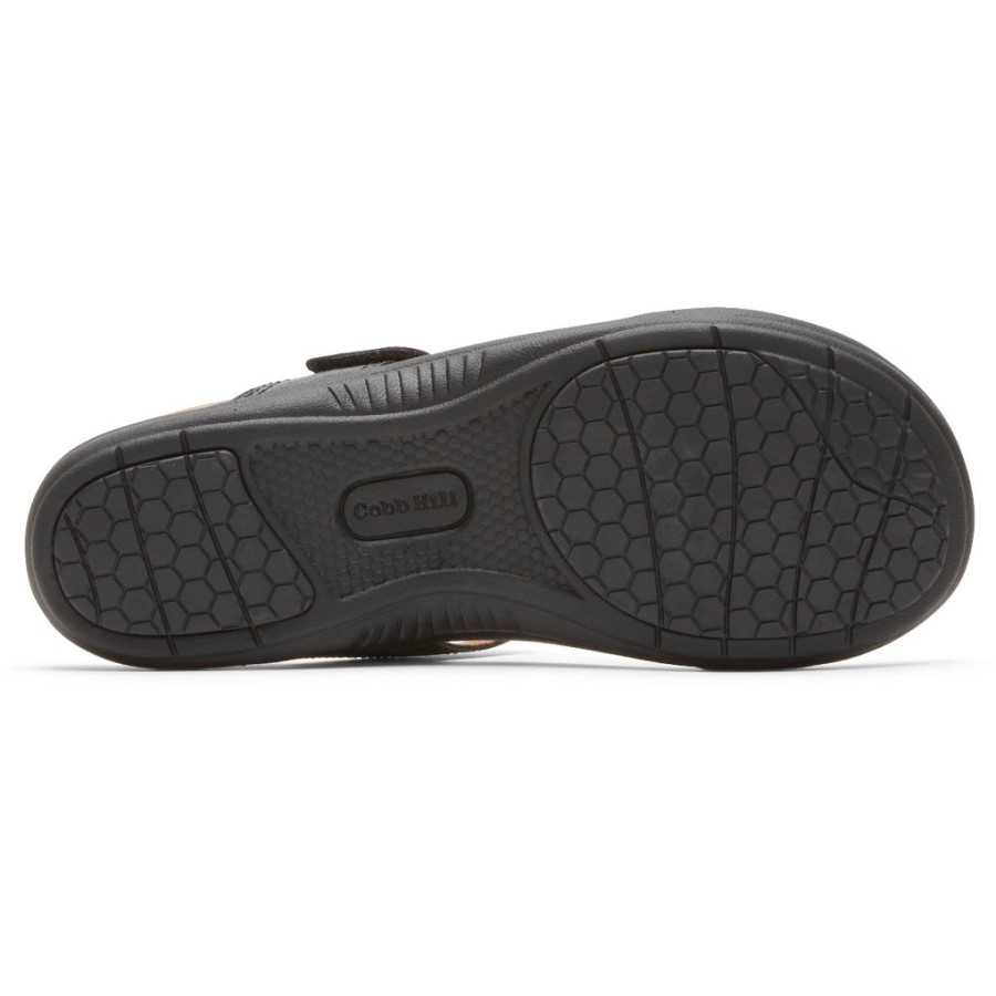 Rockport Women's Rubey Slide Sandal Black