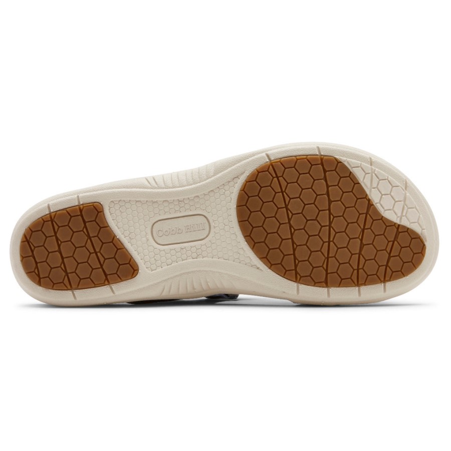 Rockport Women's Rubey Thong Sandal Blue