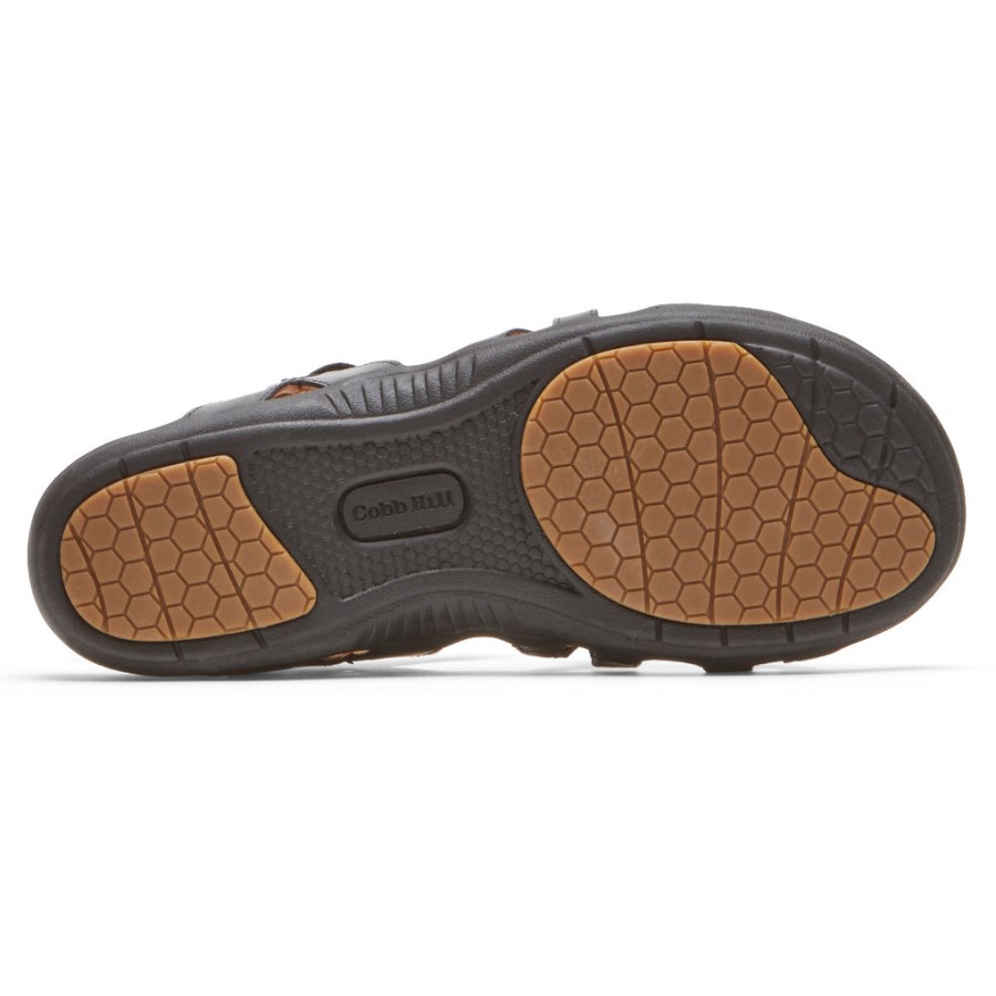 Rockport Women's Rubey Woven Sandal Black