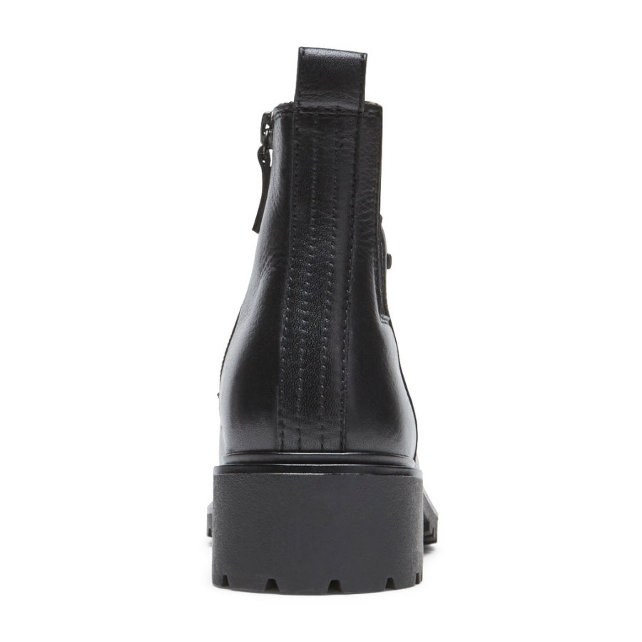 Rockport Women's Ryleigh Chelsea Boot-Waterproof Black