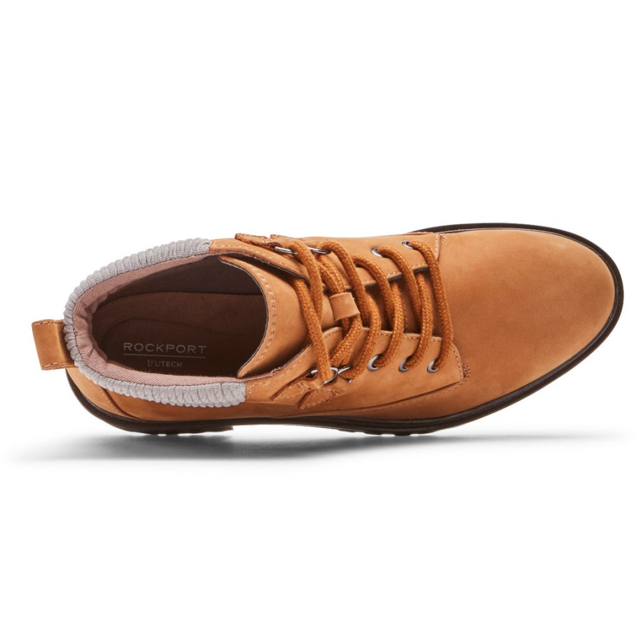 Rockport Women's Ryleigh Hiker Boot-Waterproof Cashew