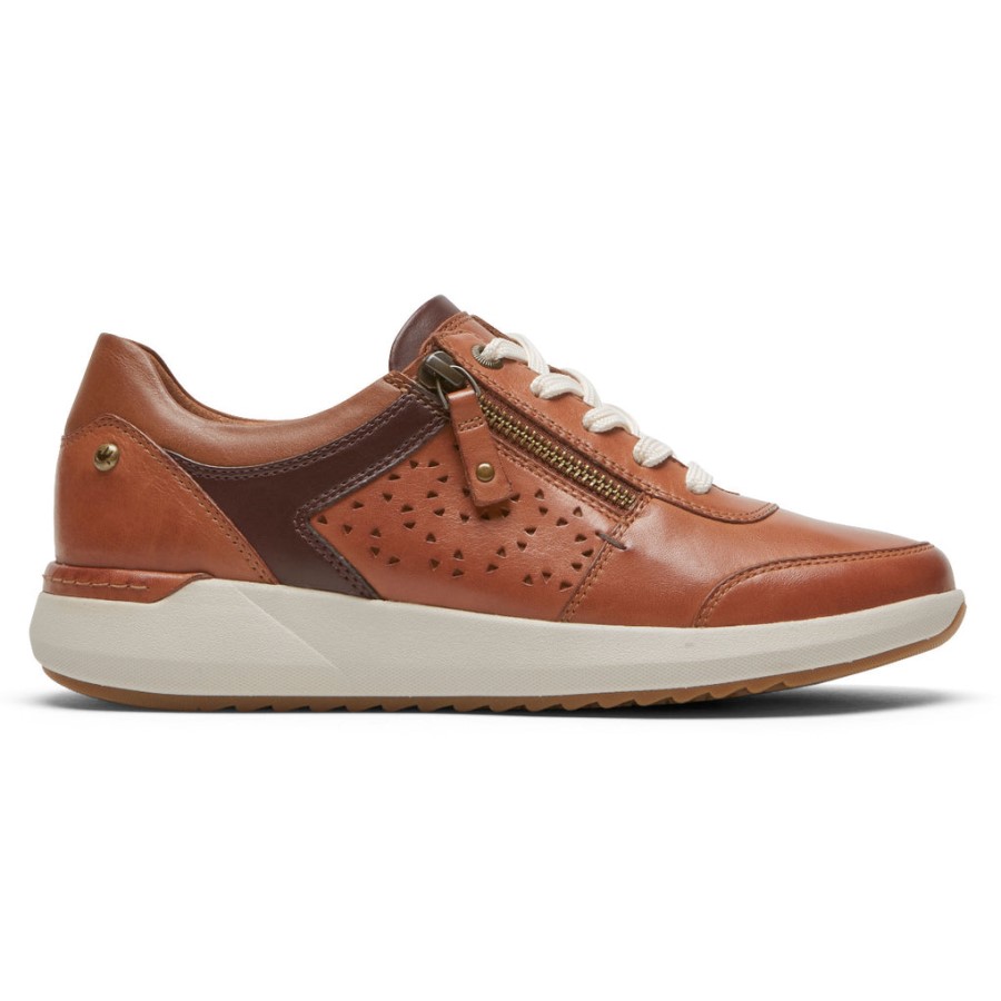 Rockport Women's Skylar Sneaker Tan