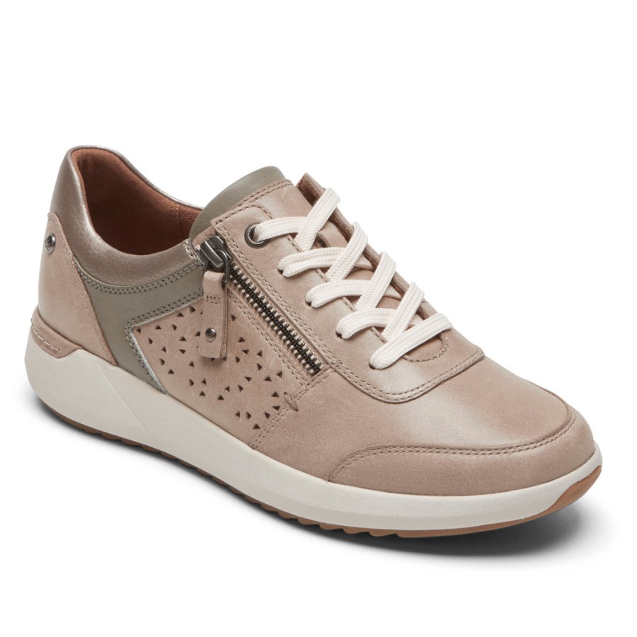 Rockport Women's Skylar Sneaker Taupe