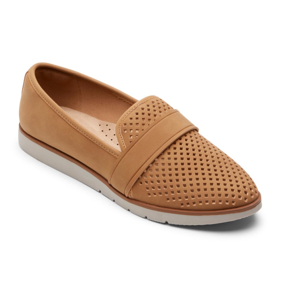 Rockport Women's Stacie Perforated Loafer Honey