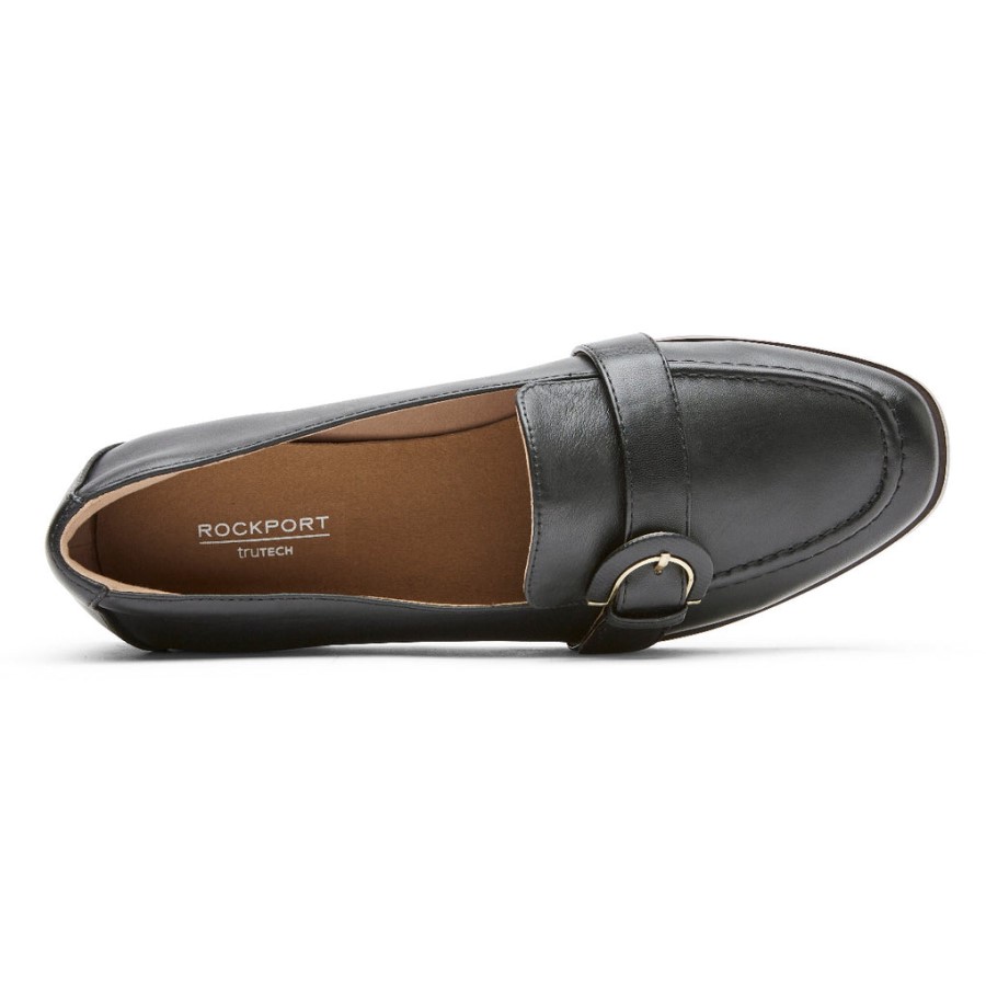 Rockport Women's Susana Buckle Loafer Black