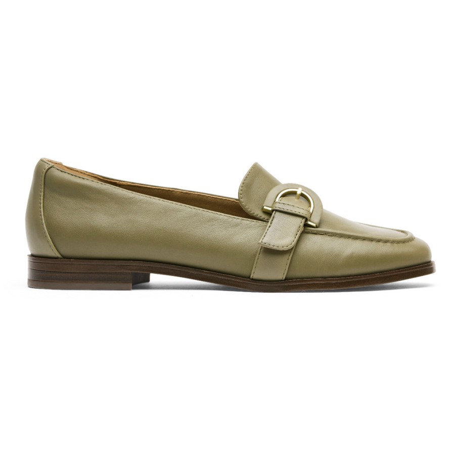 Rockport Women's Susana Buckle Loafer Forest