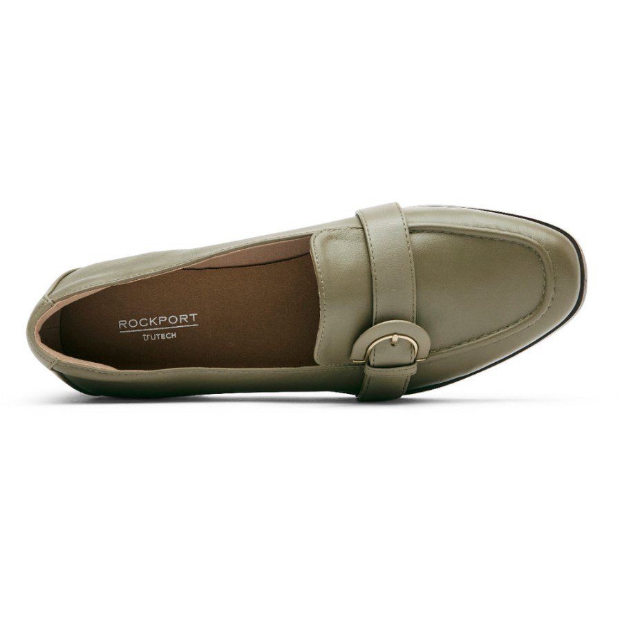 Rockport Women's Susana Buckle Loafer Forest