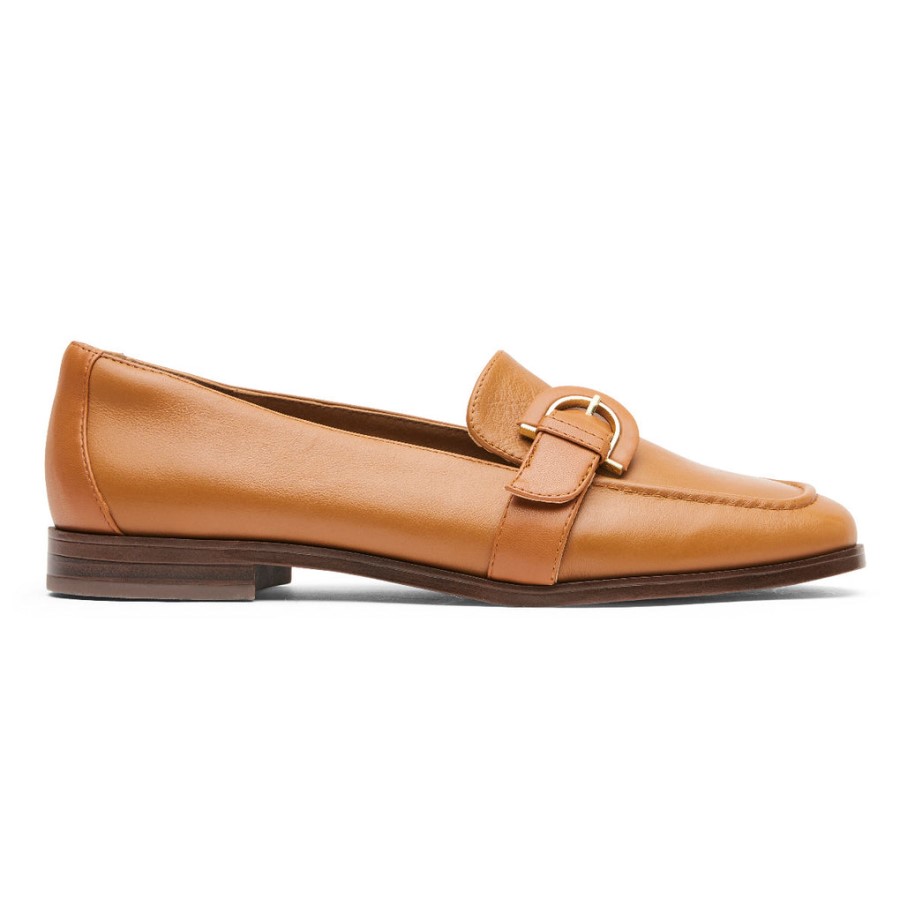 Rockport Women's Susana Buckle Loafer Honey