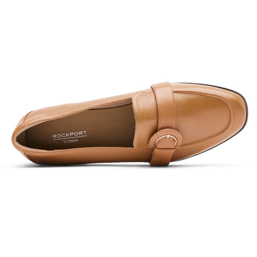 Rockport Women's Susana Buckle Loafer Honey