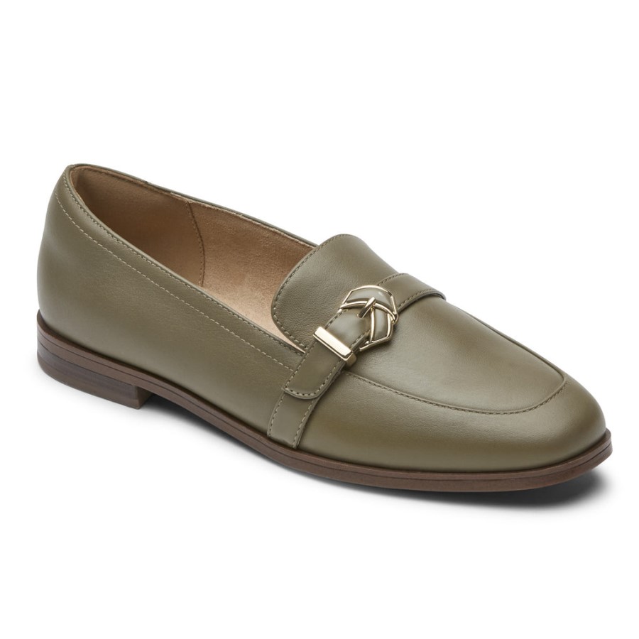 Rockport Women's Susana Knot Loafer Forest