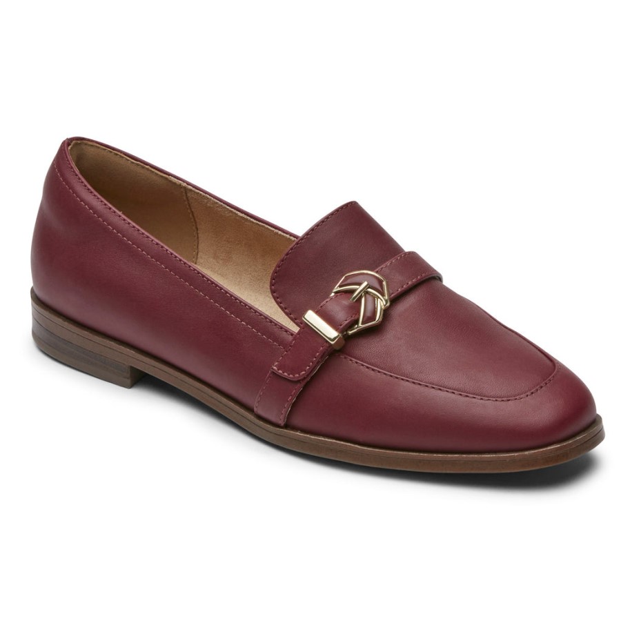 Rockport Women's Susana Knot Loafer Tawny Port
