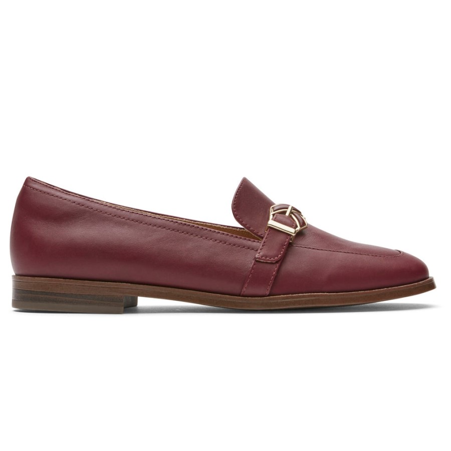 Rockport Women's Susana Knot Loafer Tawny Port