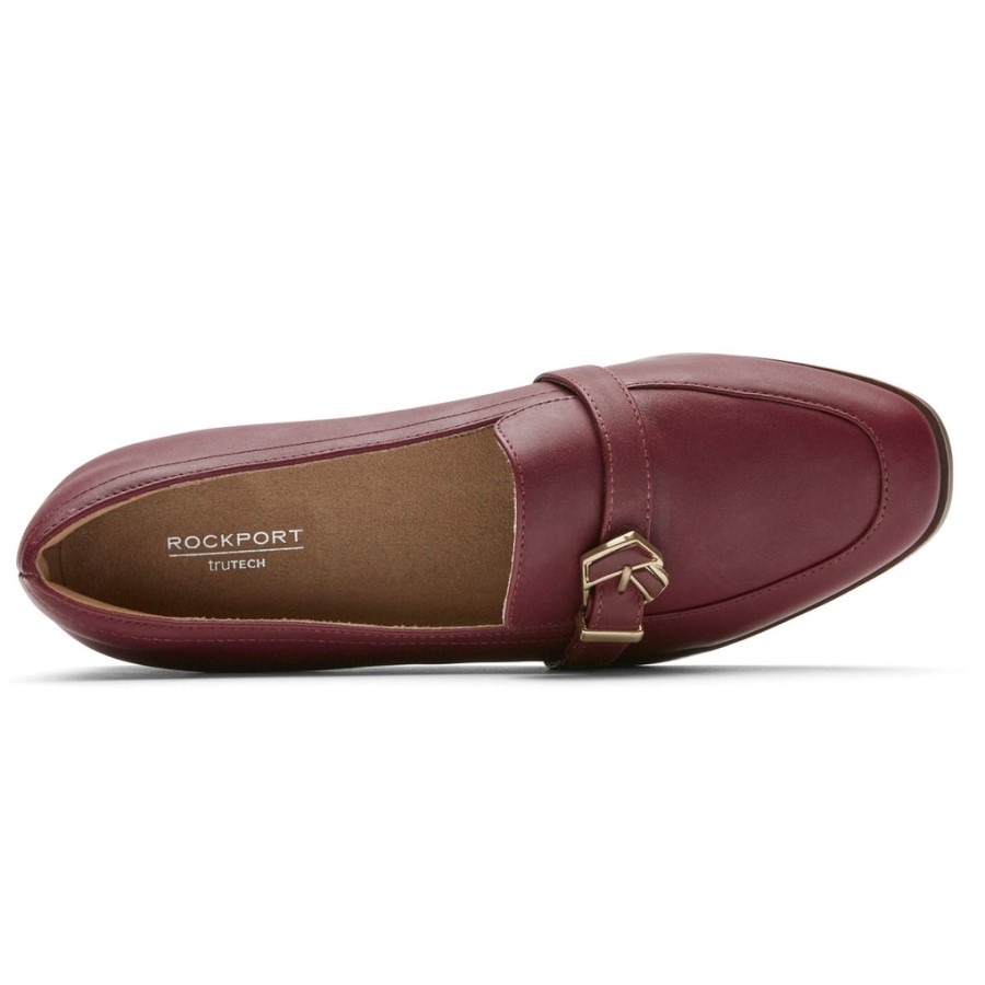 Rockport Women's Susana Knot Loafer Tawny Port