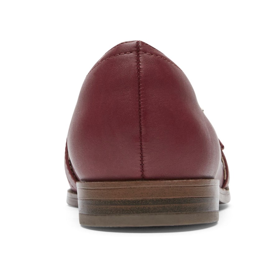 Rockport Women's Susana Knot Loafer Tawny Port