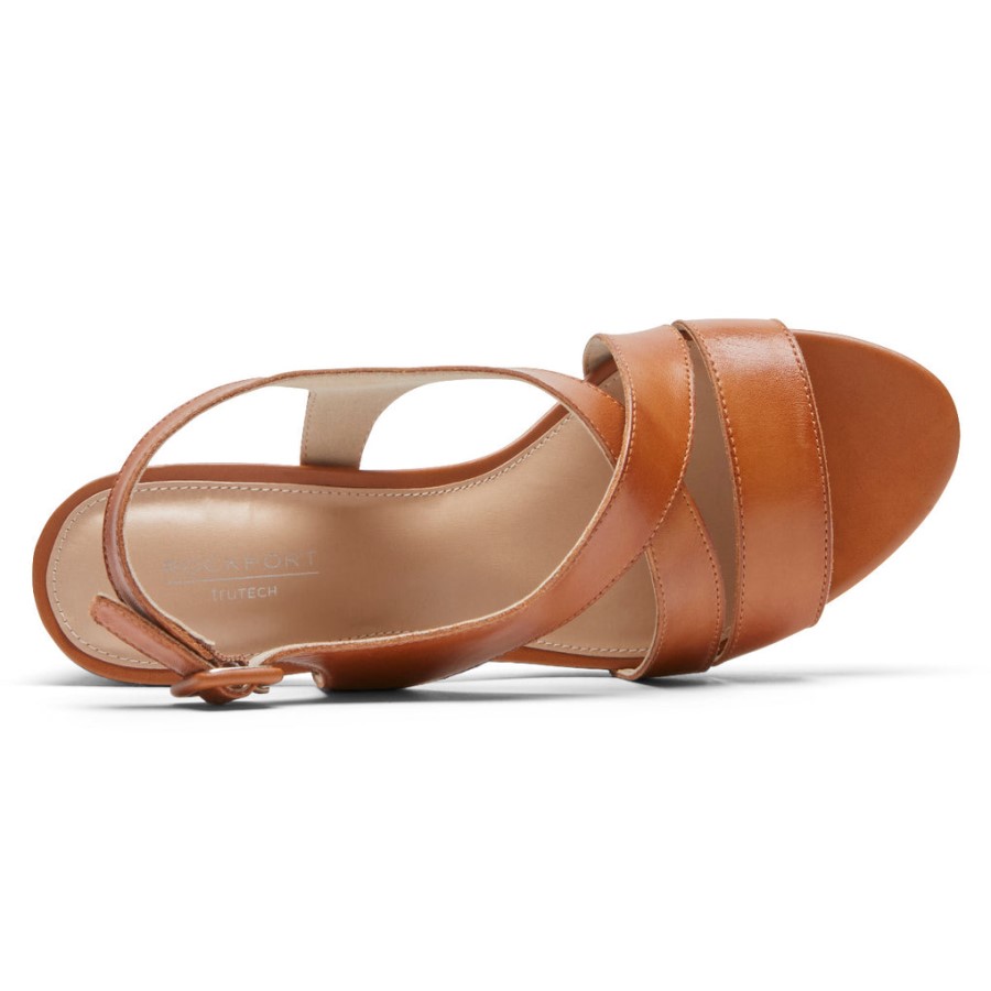 Rockport Women's Tabitha Slingback Heel Tan