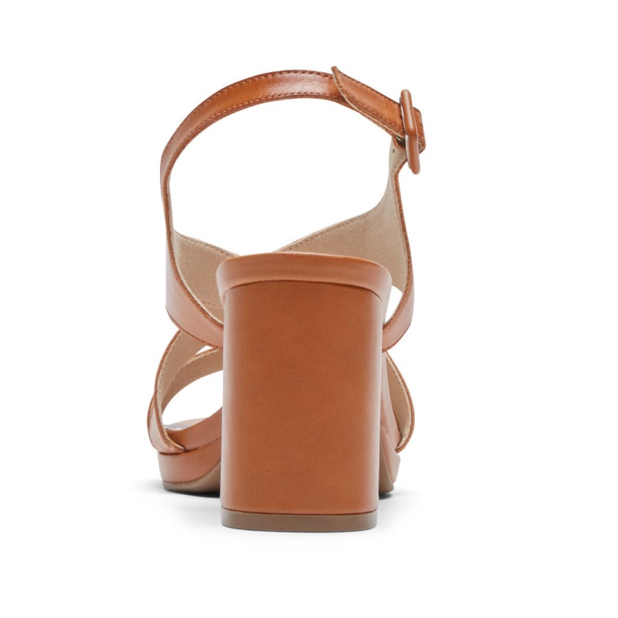 Rockport Women's Tabitha Slingback Heel Tan