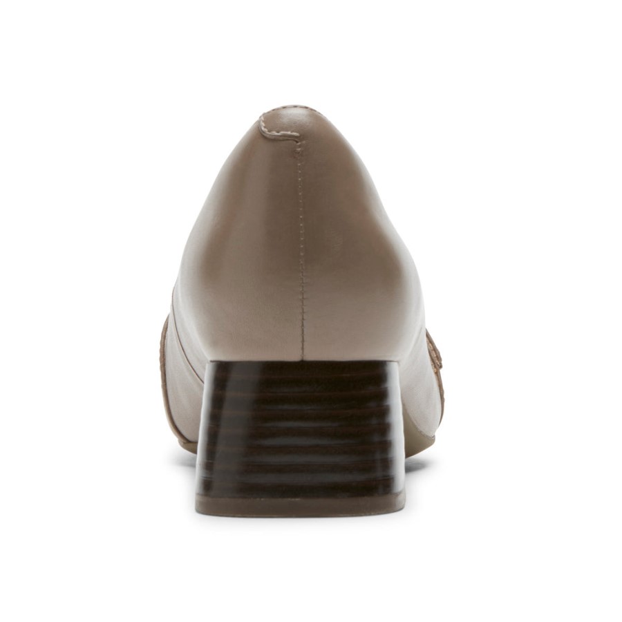 Rockport Women's Total Motion Esma Belt Loafer Dove Grey