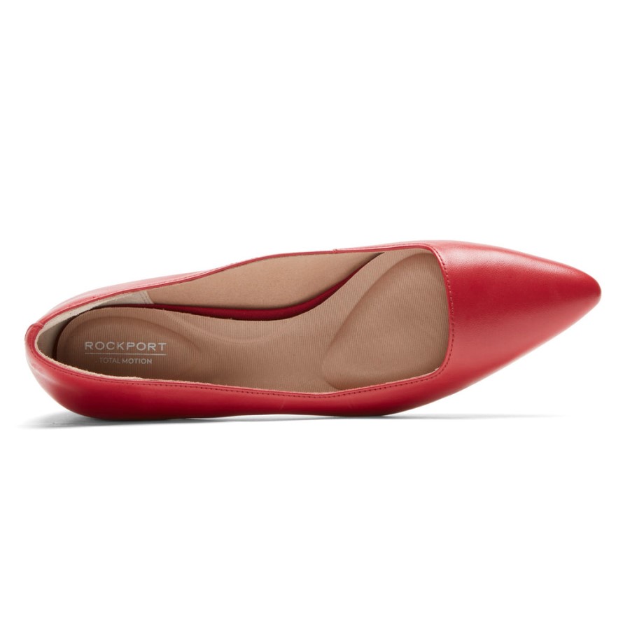 Rockport Women's Total Motion Gracie Heel Scarlet