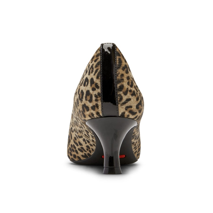 Rockport Women's Total Motion Kaiya V Heel Beige