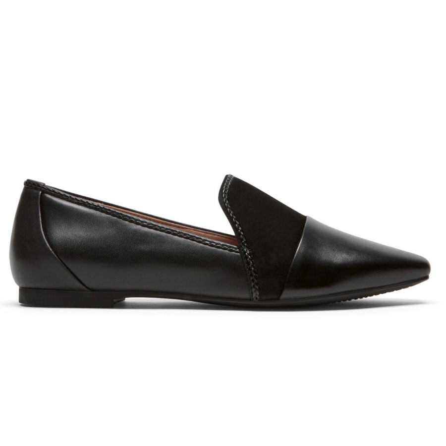 Rockport Women's Total Motion Laylani Accent Loafer Black
