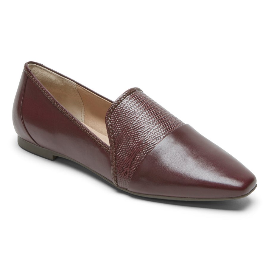 Rockport Women's Total Motion Laylani Accent Loafer Oxblood