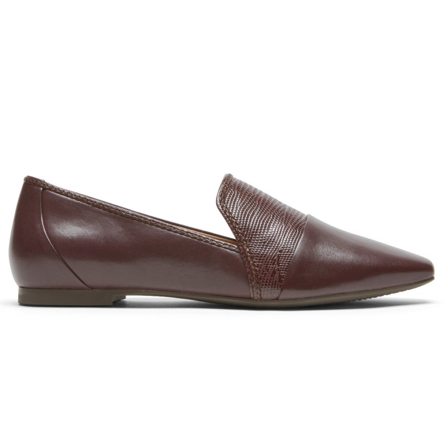 Rockport Women's Total Motion Laylani Accent Loafer Oxblood