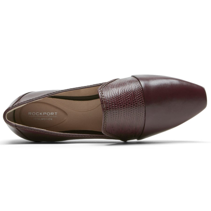 Rockport Women's Total Motion Laylani Accent Loafer Oxblood