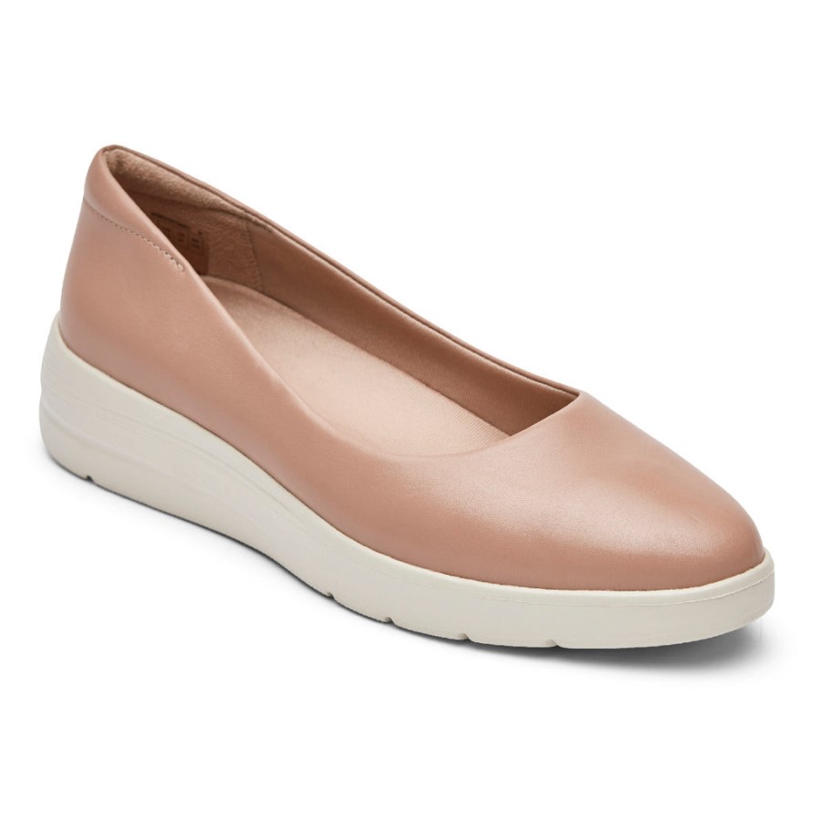 Rockport Women's Total Motion Lillie Ballet Flat Tuscany Pink