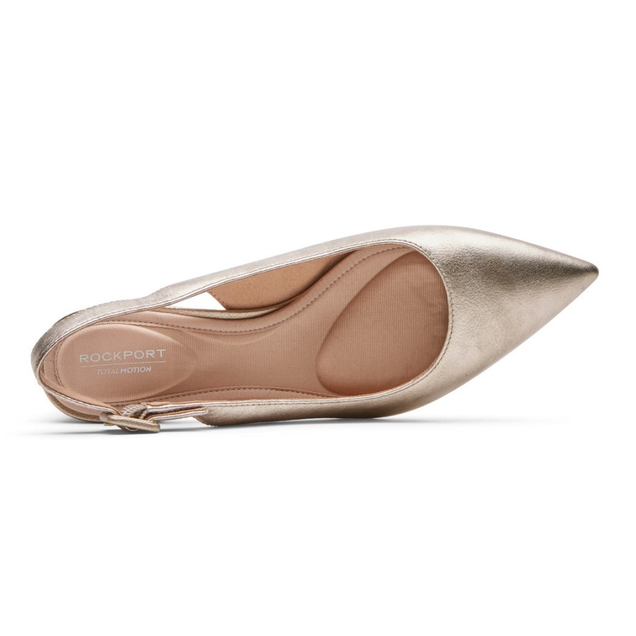 Rockport Women's Total Motion Noelle Slingback Heel Starlight