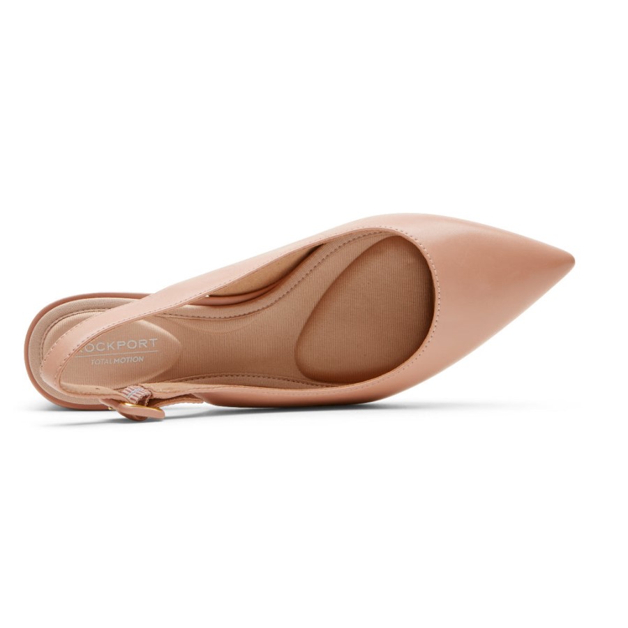 Rockport Women's Total Motion Noelle Slingback Heel Tuscany Lthr