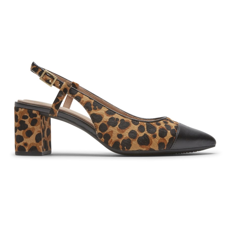 Rockport Women's Total Motion Salima Posted Slingback Leopard