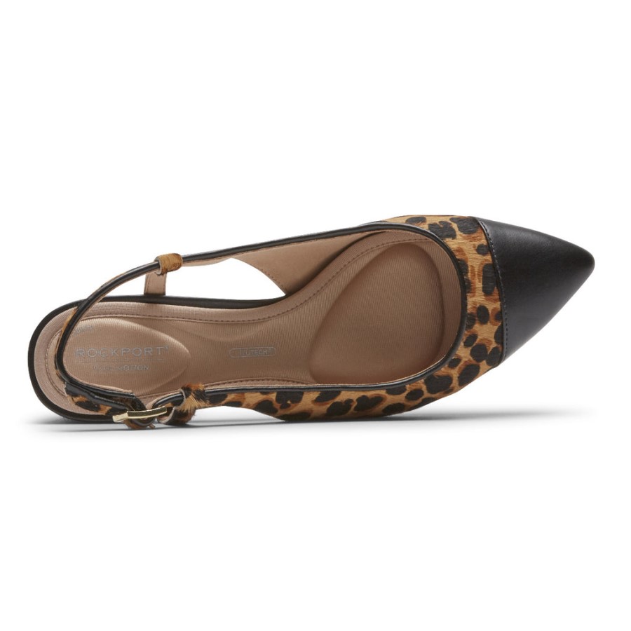 Rockport Women's Total Motion Salima Posted Slingback Leopard