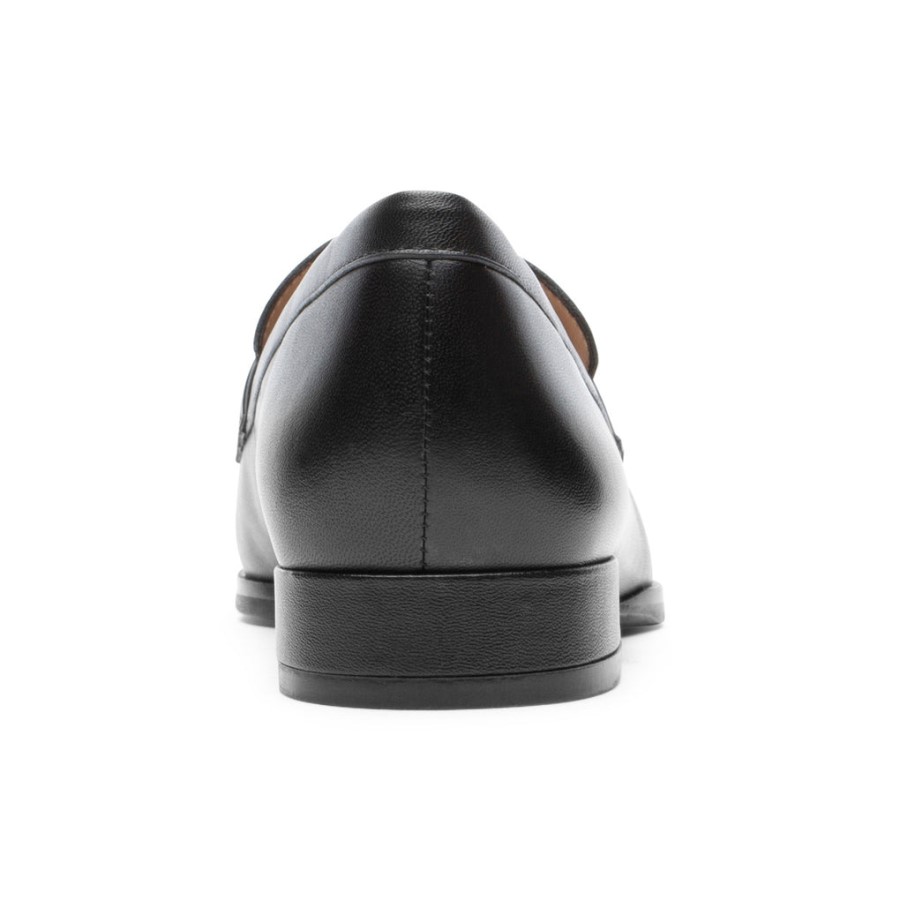 Rockport Women's Total Motion Santana Bit Loafer Black Lthr