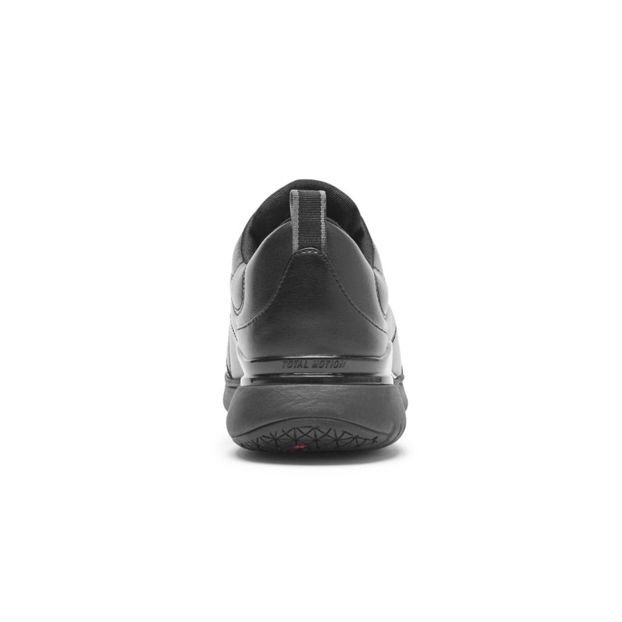 Rockport Women's Total Motion Sport Sneaker Black Leather