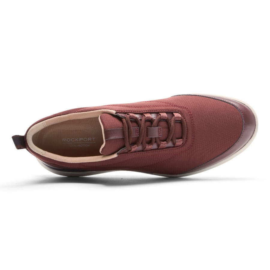 Rockport Women's Total Motion Sport Sneaker Oxblood