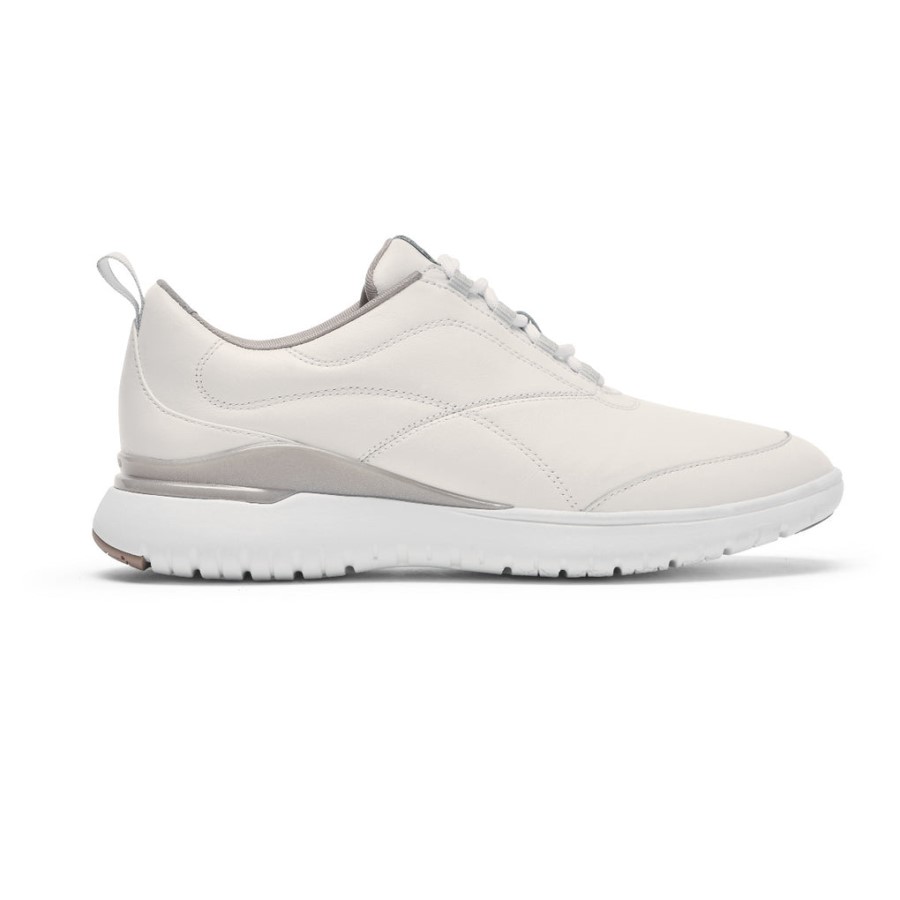 Rockport Women's Total Motion Sport Sneaker White Leather