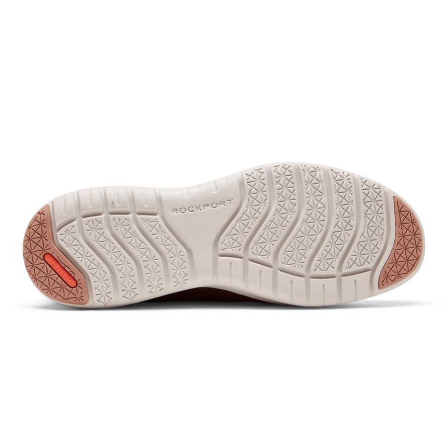 Rockport Women's Total Motion Sport Zip Sneaker Oxblood