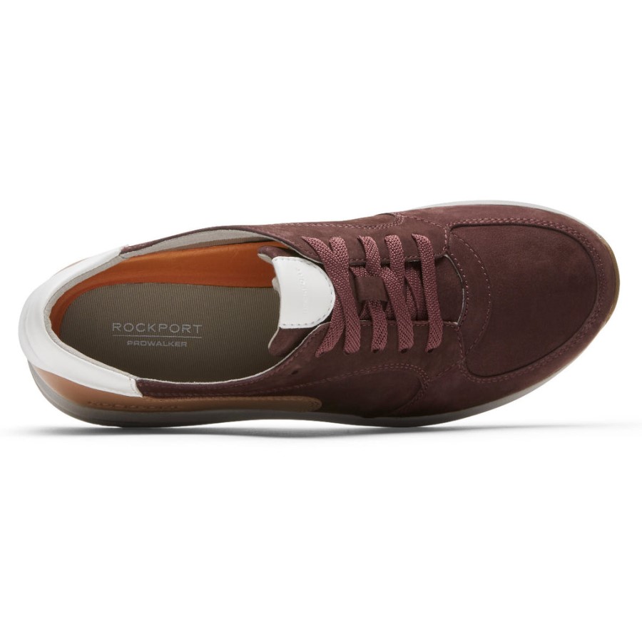 Rockport Women's Trustride ProWalker Sneaker Oxblood