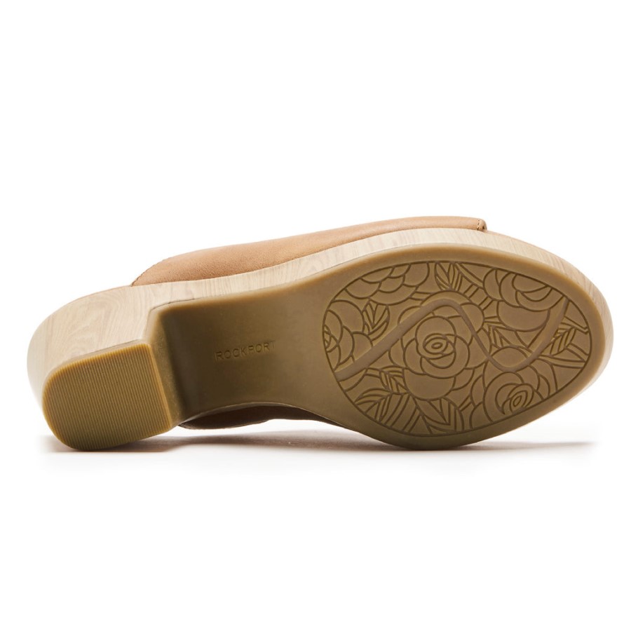 Rockport Women's Vivianne Slide Sandal Honey