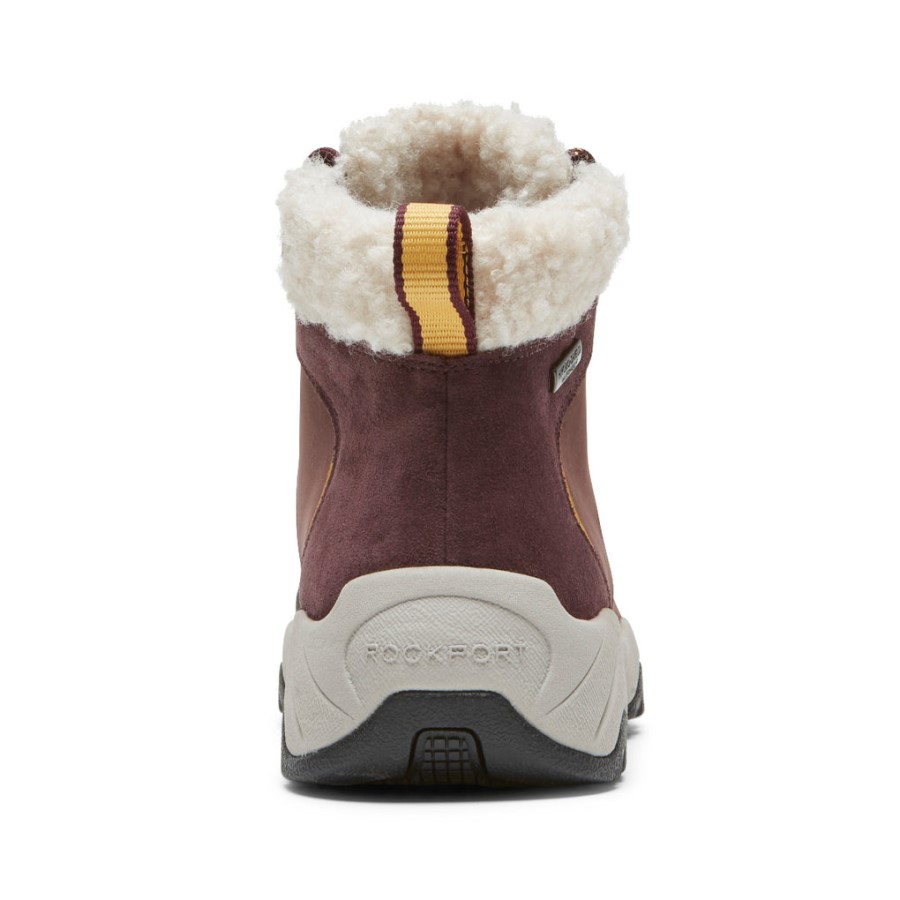 Rockport Women's XCS Spruce Peak Boot-Waterproof Oxblood