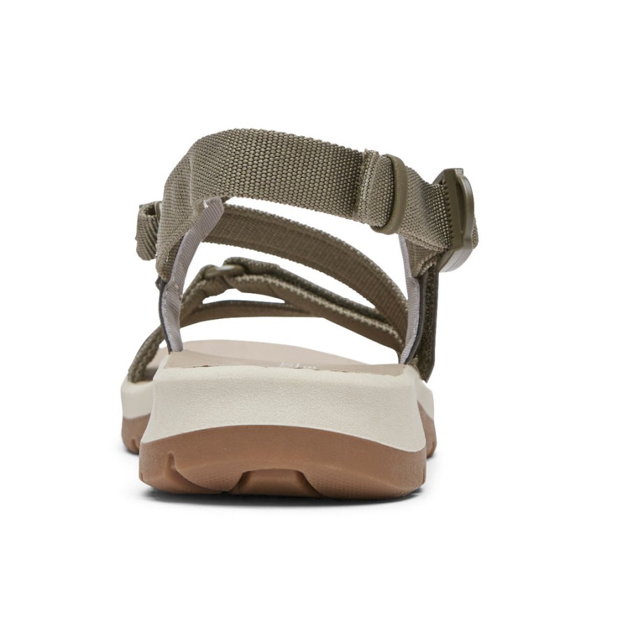 Rockport Women's XCS Trail Tech Washable Strappy Sandal Olive