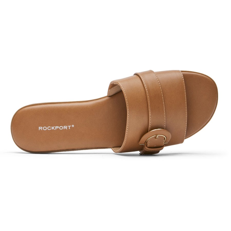 Rockport Women's Yara Slide Honey