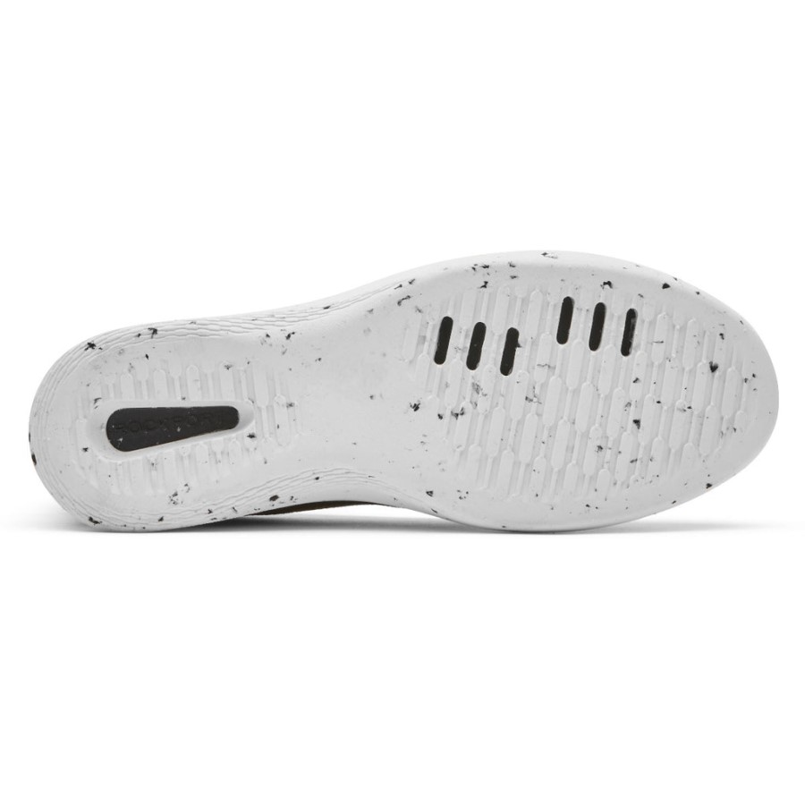 Rockport Women's truFLEX Fly Knit Ballet Flat Black Eco