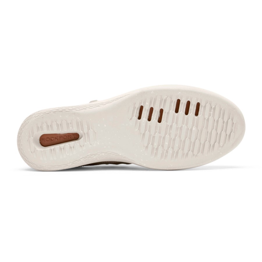 Rockport Women's truFLEX Fly Washable Bungee Sneaker Grey