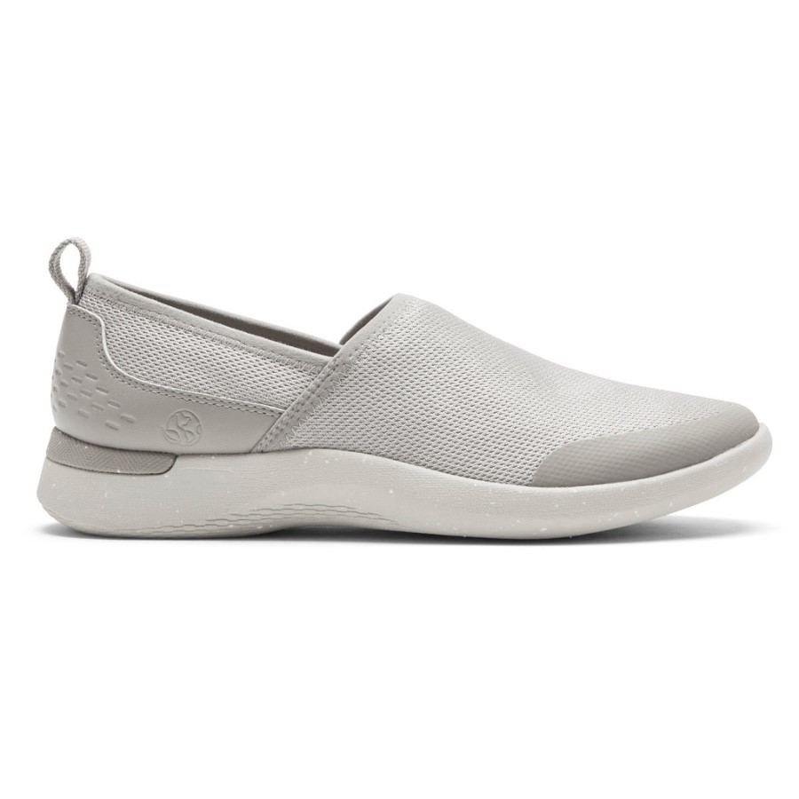 Rockport Women's truFLEX Fly Washable Knit Slip-On Dove Knit Washable