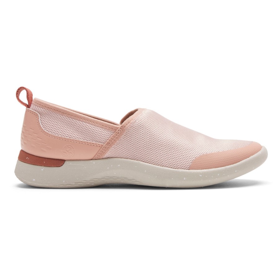 Rockport Women's truFLEX Fly Washable Knit Slip-On Pink Knit Washable