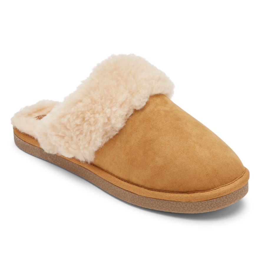 Rockport Women's truTECH Veda Slide Slipper Tan