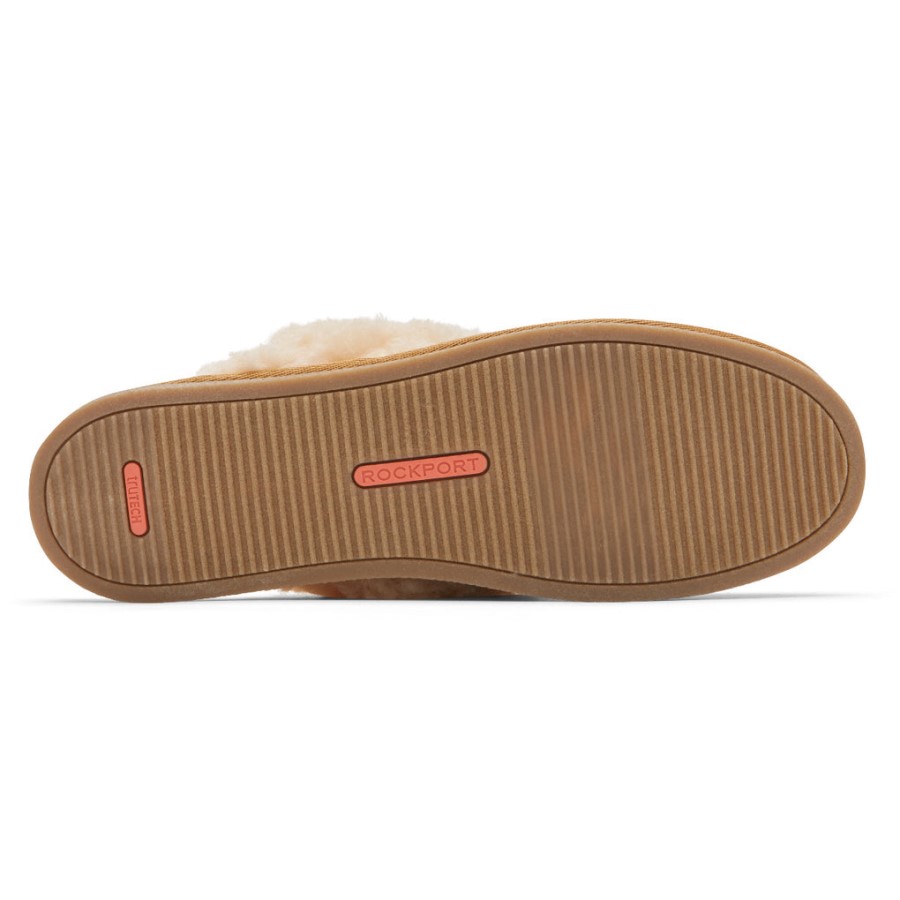 Rockport Women's truTECH Veda Slide Slipper Tan